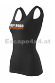Damen Tanktop in schwarz - Escape4x4 - Design 4